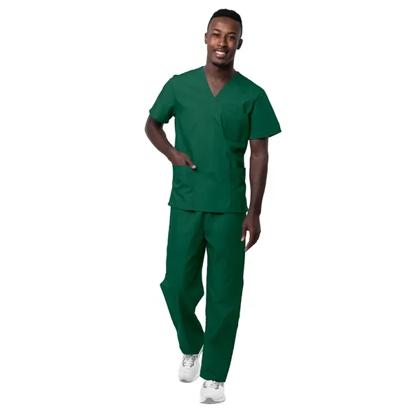 Adar Sivvan Unisex V-Neck/Drawstring Pants Scrubs Set... from ASI 86018 Scrub Authority / Uniform Stores