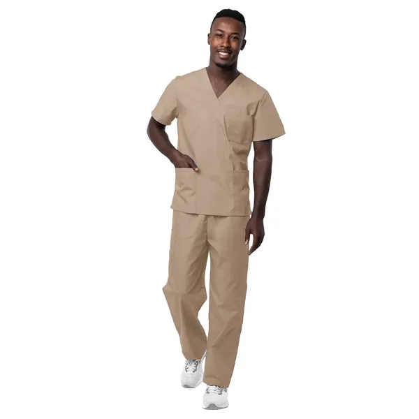 Adar Sivvan Unisex V-Neck/Drawstring Pants Scrubs Set... from ASI 86018 Scrub Authority / Uniform Stores
