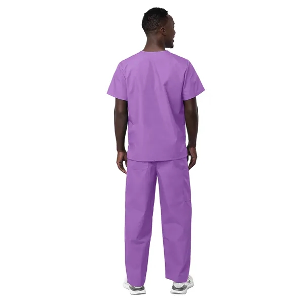 Adar Sivvan Unisex V-Neck/Drawstring Pants Scrubs Set... from ASI 86018 Scrub Authority / Uniform Stores