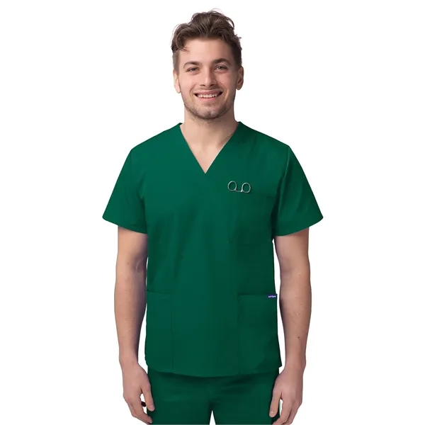 Adar Universal Unisex V-Neck Tunic 3 Pocket... from ASI 86018 Scrub Authority / Uniform Stores