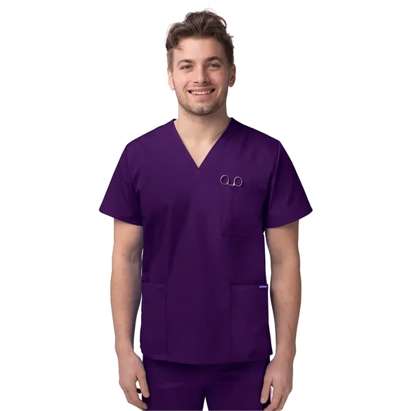 Adar Universal Unisex V-Neck Tunic 3 Pocket... from ASI 86018 Scrub Authority / Uniform Stores