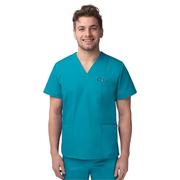 Adar Universal Unisex V-Neck Tunic 3 Pocket... from ASI 86018 Scrub Authority / Uniform Stores