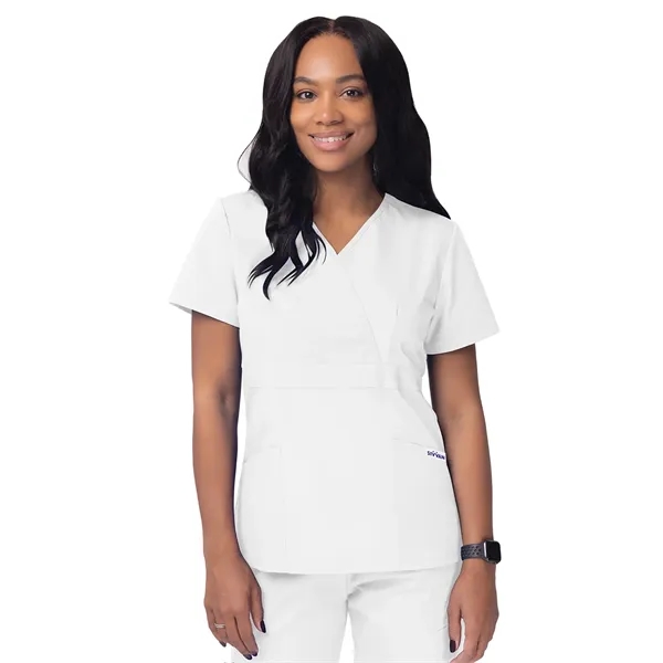 Adar Universal Unisex V-Neck Tunic 3 Pocket... from ASI 86018 Scrub Authority / Uniform Stores