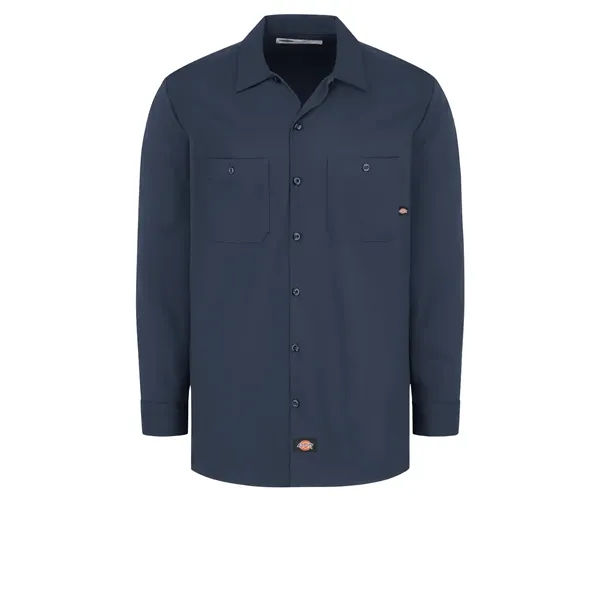 Dickies Shirts - Men's Industrial Cotton Long-Sleeve Work... from ASI 86018 Scrub Authority / Uniform Stores