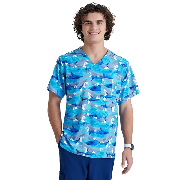 Barco - Skechers - Men's V-Neck Top... from ASI 86018 Scrub Authority / Uniform Stores