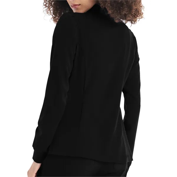 White Cross - CRFT - Women's 2-Pocket Mock Neck Zip-Front...... from ASI 86018 Scrub Authority / Uniform Stores