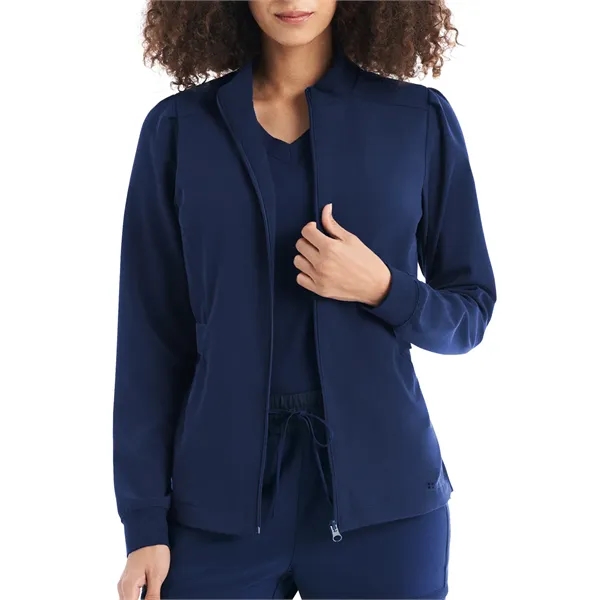 White Cross - CRFT - Women's 2-Pocket Mock Neck Zip-Front...... from ASI 86018 Scrub Authority / Uniform Stores