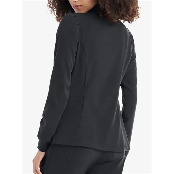 White Cross - CRFT - Women's 2-Pocket Mock Neck Zip-Front...... from ASI 86018 Scrub Authority / Uniform Stores