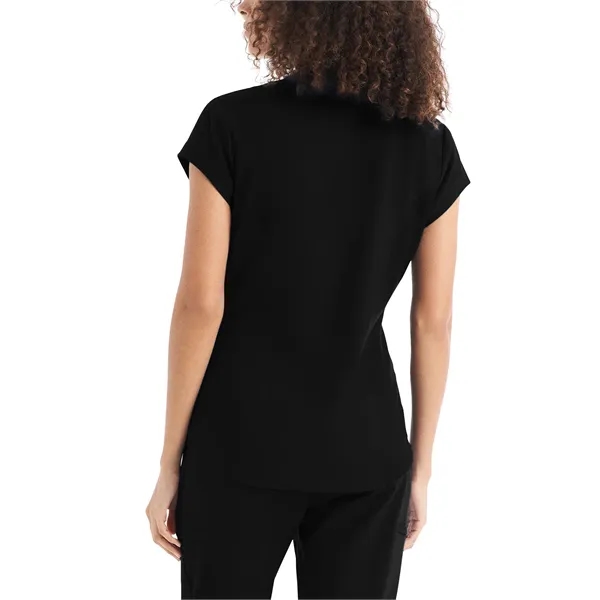 White Cross - CRFT - Women's 1-Pocket V-Neck Top... from ASI 86018 Scrub Authority