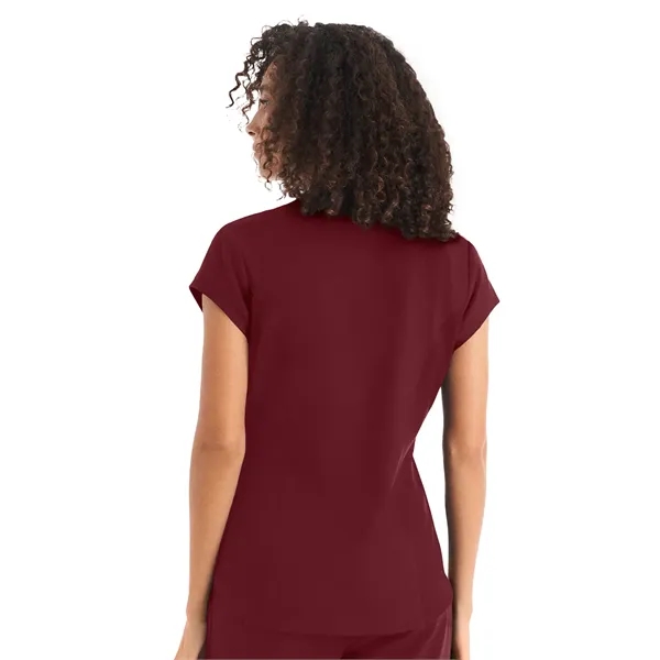 White Cross - CRFT - Women's 1-Pocket V-Neck Top... from ASI 86018 Scrub Authority