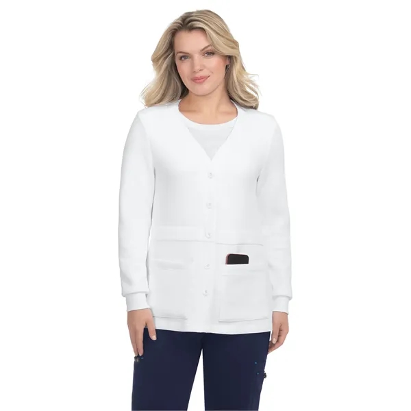 koi - Essentials - Women's Cardigan-Style Sweater... from ASI 86018 Scrub Authority / Uniform Stores