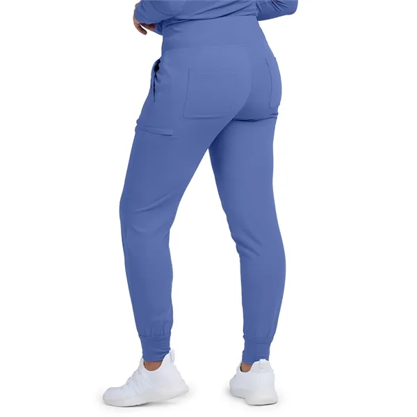 White Cross - CRFT - Women's 6-Pocket High-Rise Knit Elas...... from ASI 86018 Scrub Authority