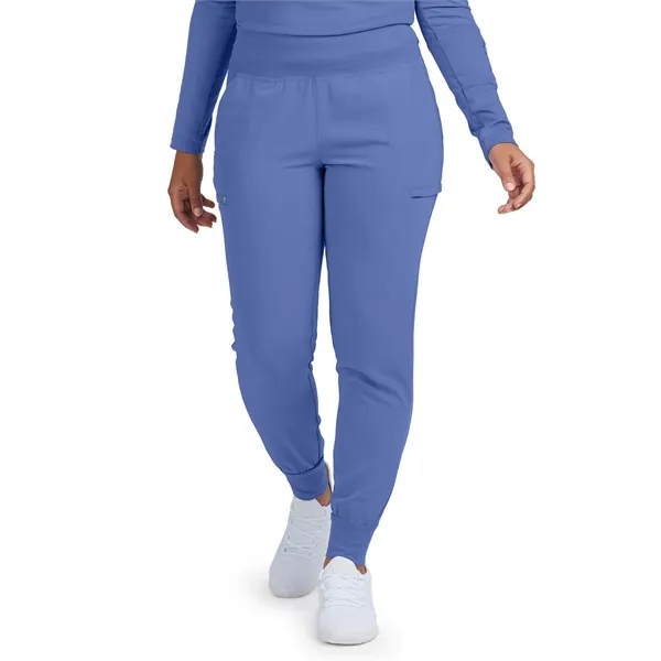 White Cross - CRFT - Women's 6-Pocket High-Rise Knit Elas...... from ASI 86018 Scrub Authority