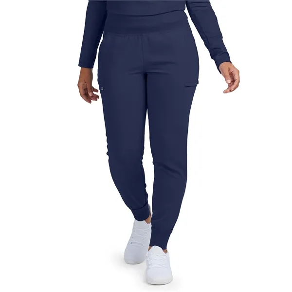 White Cross - CRFT - Women's 6-Pocket High-Rise Knit Elas...... from ASI 86018 Scrub Authority