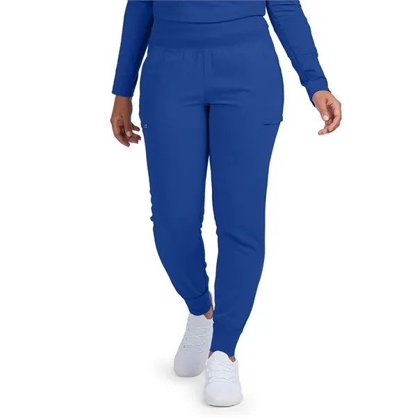 White Cross - CRFT - Women's 6-Pocket High-Rise Knit Elas...... from ASI 86018 Scrub Authority