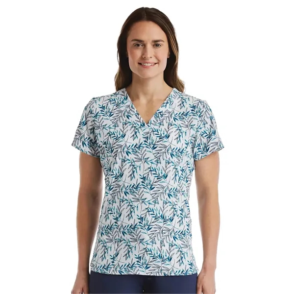 ScrubJoy - Originals - Women's Two-Pocket V-Neck Print Sc...... from ASI 86018 Scrub Authority / Uniform Stores