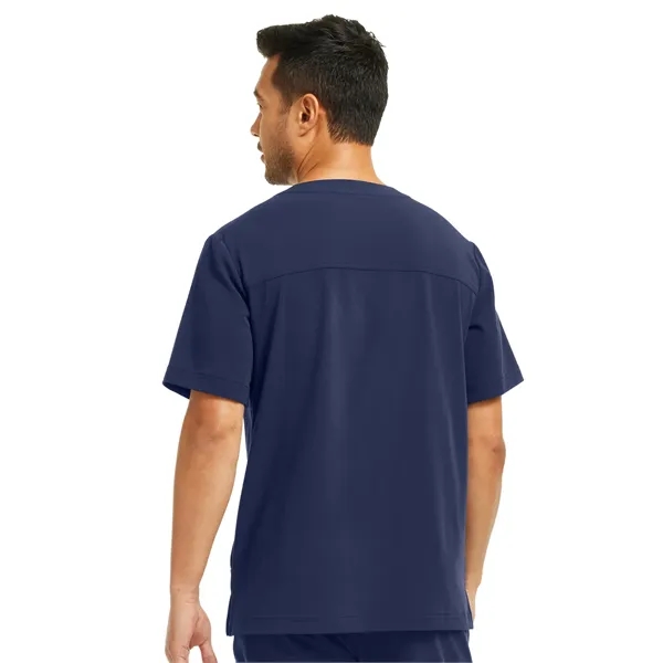 White Cross - CRFT - Men's 4-Pocket V-Neck Scrub Top... from ASI 86018 Scrub Authority / Uniform Stores