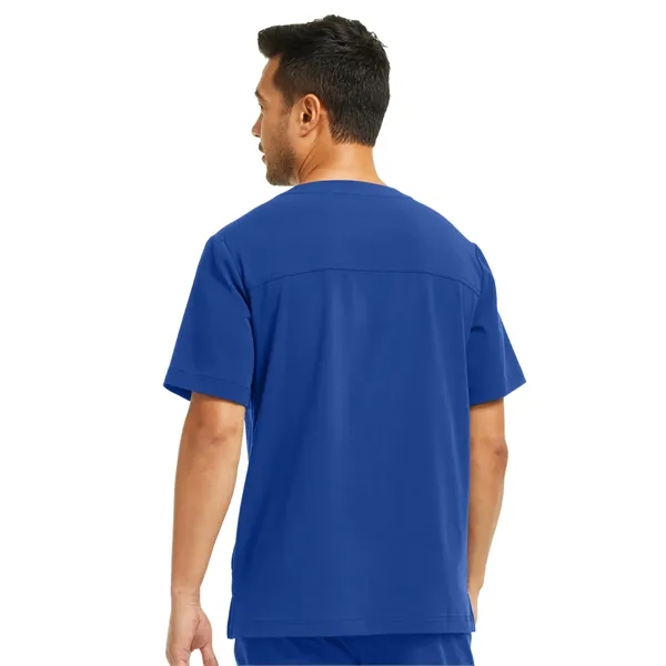 White Cross - CRFT - Men's 4-Pocket V-Neck Scrub Top... from ASI 86018 Scrub Authority / Uniform Stores