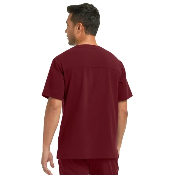 White Cross - CRFT - Men's 4-Pocket V-Neck Scrub Top... from ASI 86018 Scrub Authority / Uniform Stores