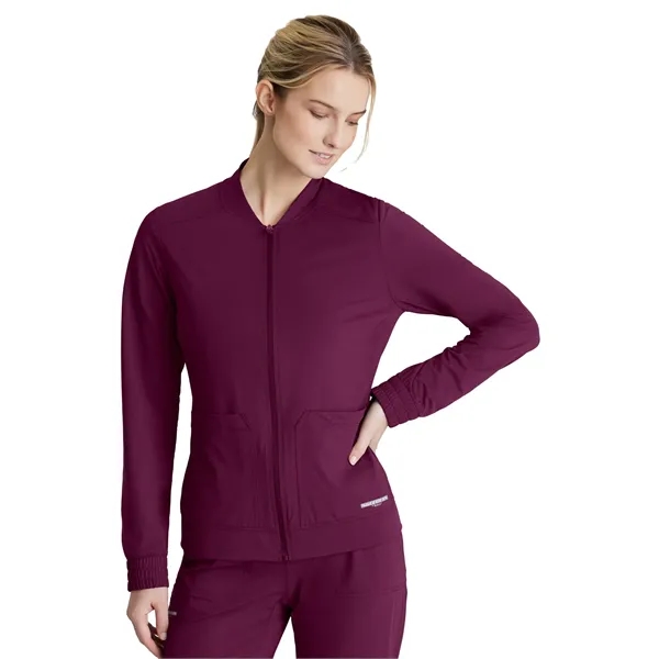 Barco Skechers Slip-Ins SKW919 Scrub Jacket... from ASI 86018 Scrub Authority / Uniform Stores