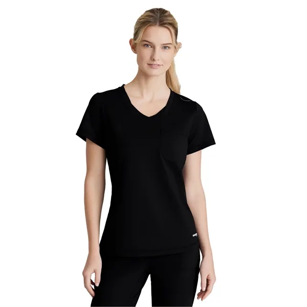 Barco Skechers Slip-Ins SKT221 Scrub Top... from ASI 86018 Scrub Authority / Uniform Stores