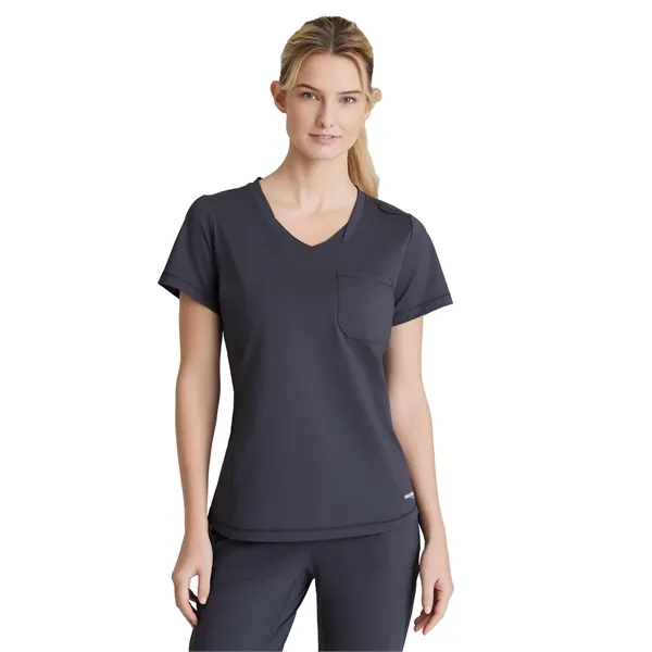 Barco Skechers Slip-Ins SKT221 Scrub Top... from ASI 86018 Scrub Authority / Uniform Stores