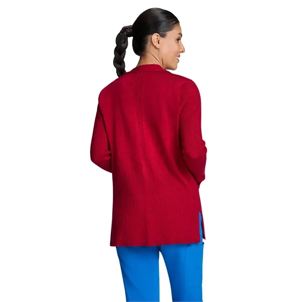 koi - Essentials - Women's Geometric Knit Kori Sweater... from ASI 86018 Scrub Authority / Uniform Stores