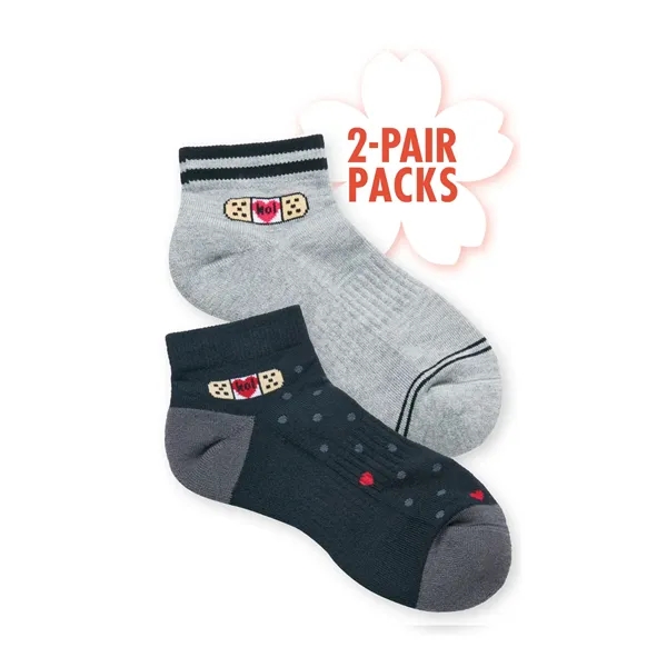 koi - Essentials - Compression Ankle Socks 2-Pack... from ASI 86018 Scrub Authority / Uniform Stores