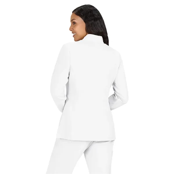koi - Cureology - Women's 2-Pocket Zipper-Front Geneses S...... from ASI 86018 Scrub Authority / Uniform Stores