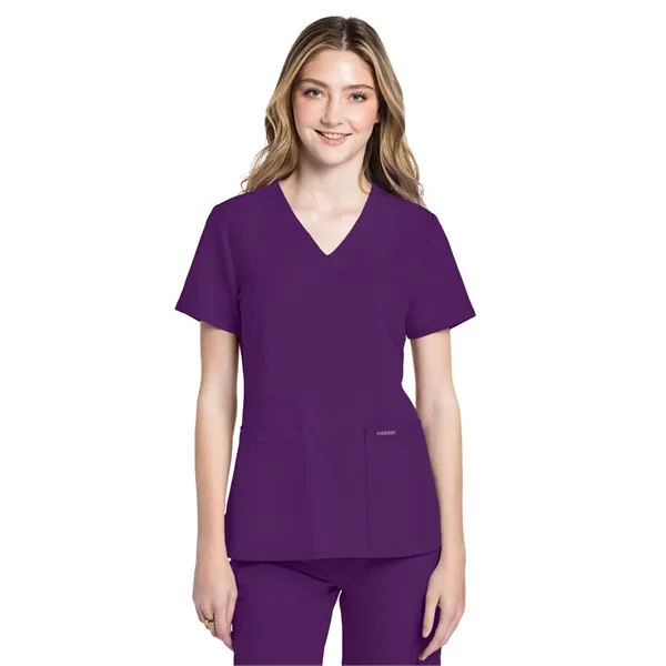 Cherokee - WW Originals Ultra - Women's 2-Pocket V-Neck Top... from ASI 86018 Scrub Authority / Uniform Stores