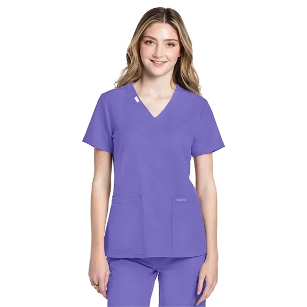 Cherokee - WW Originals Ultra - Women's 2-Pocket V-Neck Top... from ASI 86018 Scrub Authority / Uniform Stores