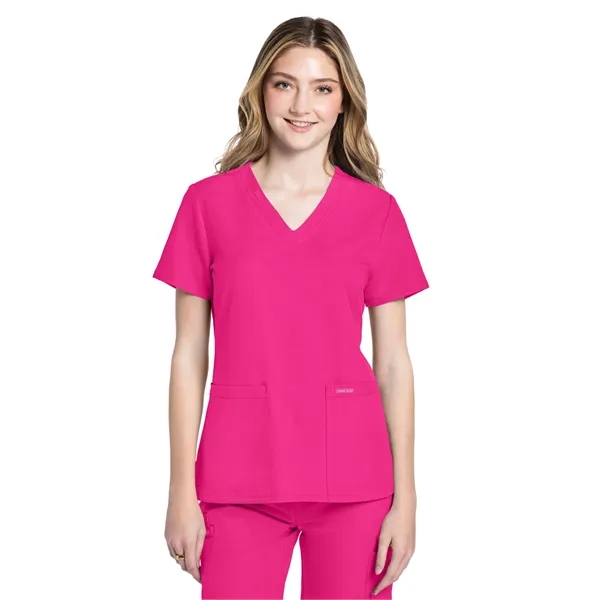Cherokee - WW Originals Ultra - Women's 2-Pocket V-Neck Top... from ASI 86018 Scrub Authority / Uniform Stores
