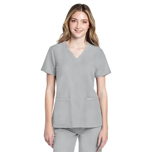 Cherokee - WW Originals Ultra - Women's 2-Pocket V-Neck Top... from ASI 86018 Scrub Authority / Uniform Stores