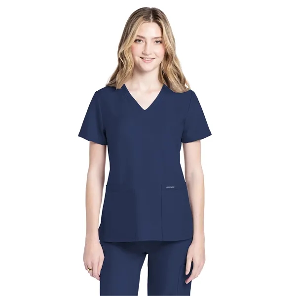Cherokee - WW Originals Ultra - Women's 2-Pocket V-Neck Top... from ASI 86018 Scrub Authority / Uniform Stores