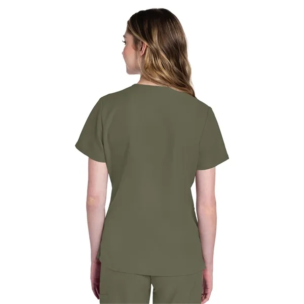 Cherokee - WW Originals Ultra - Women's 2-Pocket V-Neck Top... from ASI 86018 Scrub Authority / Uniform Stores