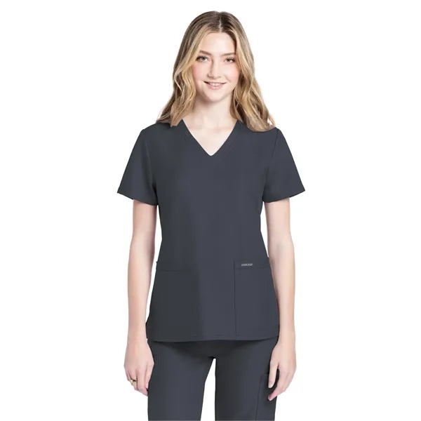 Cherokee - WW Originals Ultra - Women's 2-Pocket V-Neck Top... from ASI 86018 Scrub Authority / Uniform Stores