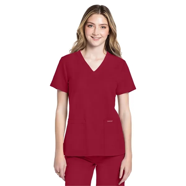 Cherokee - WW Originals Ultra - Women's 2-Pocket V-Neck Top... from ASI 86018 Scrub Authority / Uniform Stores