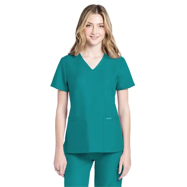 Cherokee - WW Originals Ultra - Women's 2-Pocket V-Neck Top... from ASI 86018 Scrub Authority / Uniform Stores