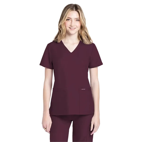Cherokee - WW Originals Ultra - Women's 2-Pocket V-Neck Top... from ASI 86018 Scrub Authority / Uniform Stores