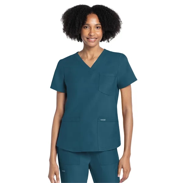 Cherokee - WW Originals Ultra - Women's 3-Pocket V-Neck Top... from ASI 86018 Scrub Authority