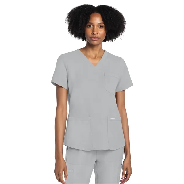 Cherokee - WW Originals Ultra - Women's 3-Pocket V-Neck Top... from ASI 86018 Scrub Authority