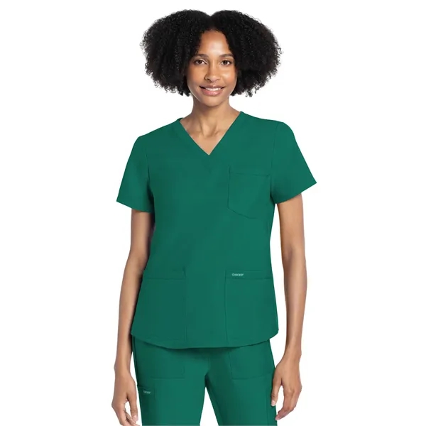 Cherokee - WW Originals Ultra - Women's 3-Pocket V-Neck Top... from ASI 86018 Scrub Authority