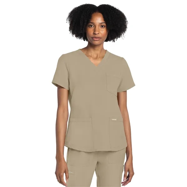 Cherokee - WW Originals Ultra - Women's 3-Pocket V-Neck Top... from ASI 86018 Scrub Authority