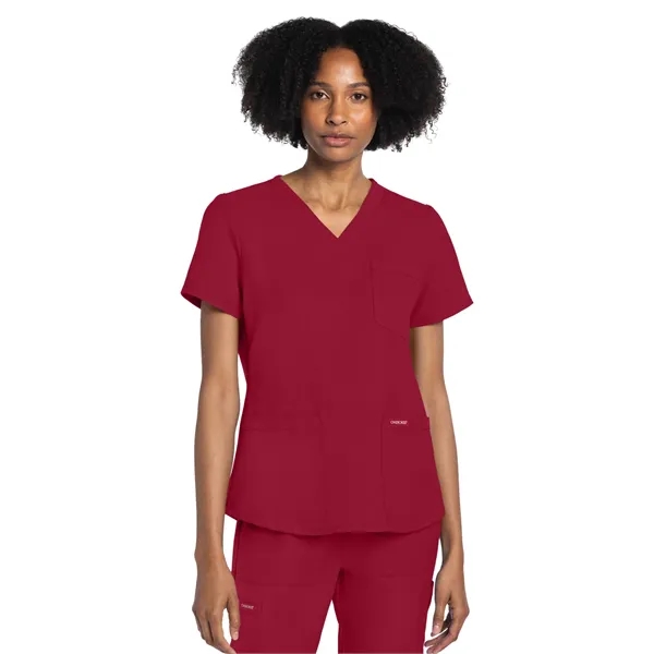 Cherokee - WW Originals Ultra - Women's 3-Pocket V-Neck Top... from ASI 86018 Scrub Authority