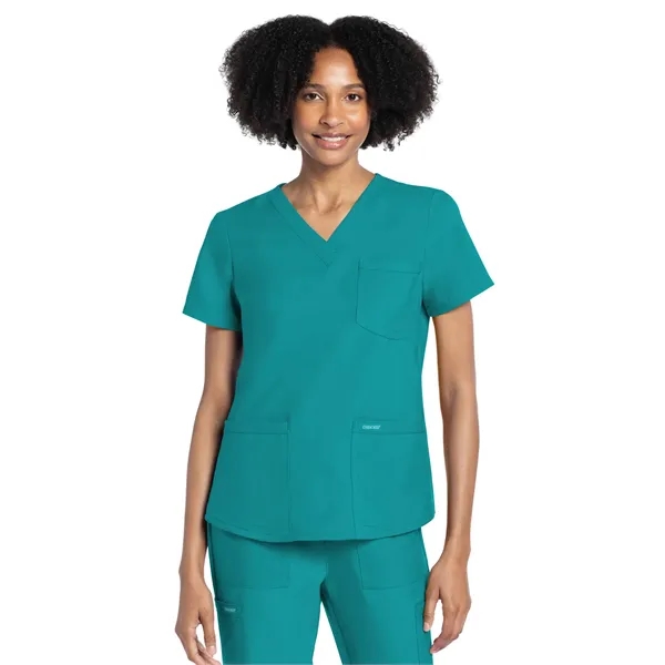 Cherokee - WW Originals Ultra - Women's 3-Pocket V-Neck Top... from ASI 86018 Scrub Authority