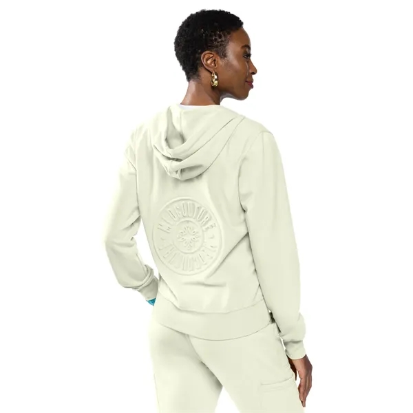 Med Couture - MC Lifestyle - Women's 2-Pocket Zip Front H...... from ASI 86018 Scrub Authority / Uniform Stores