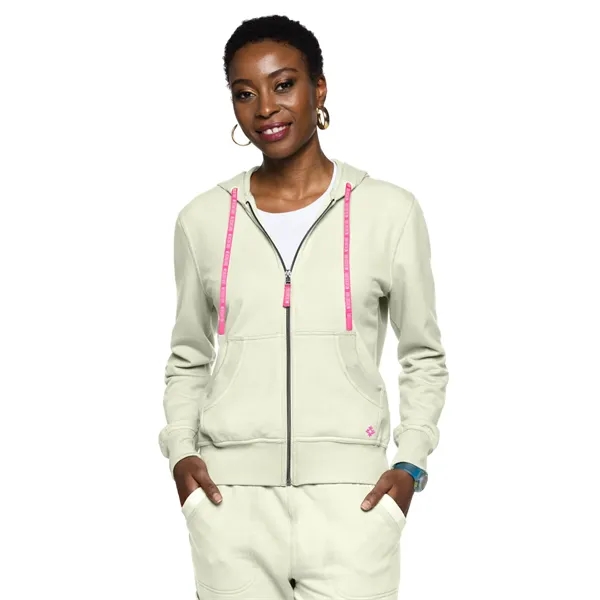Med Couture - MC Lifestyle - Women's 2-Pocket Zip Front H...... from ASI 86018 Scrub Authority / Uniform Stores