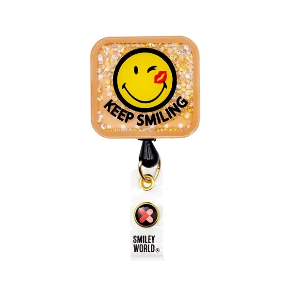 koi - Smiley World - Shaker-Style Badge Reel... from ASI 86018 Scrub Authority / Uniform Stores