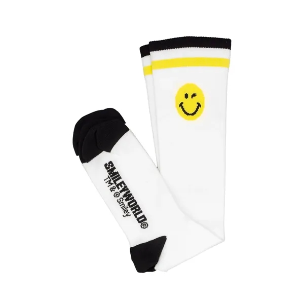 koi - Smiley World - 2-Pack Compression Socks... from ASI 86018 Scrub Authority / Uniform Stores