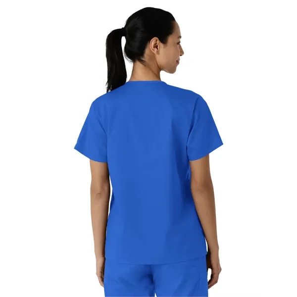 Wink - WORK - Women's Three-Pocket Curved V-Neck Scrub Top... from ASI 86018 Scrub Authority / Uniform Stores